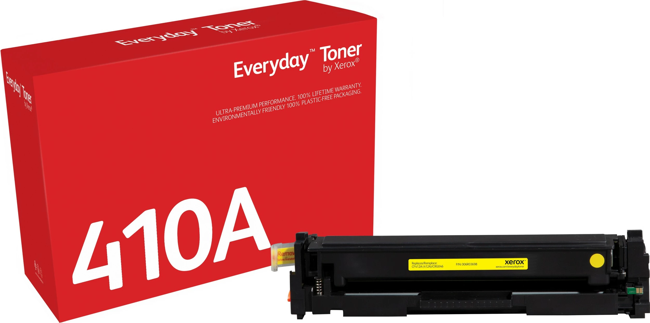 Toner Xerox Everyday 006R03698, alternativ për HP 410A CF412A, verdhë