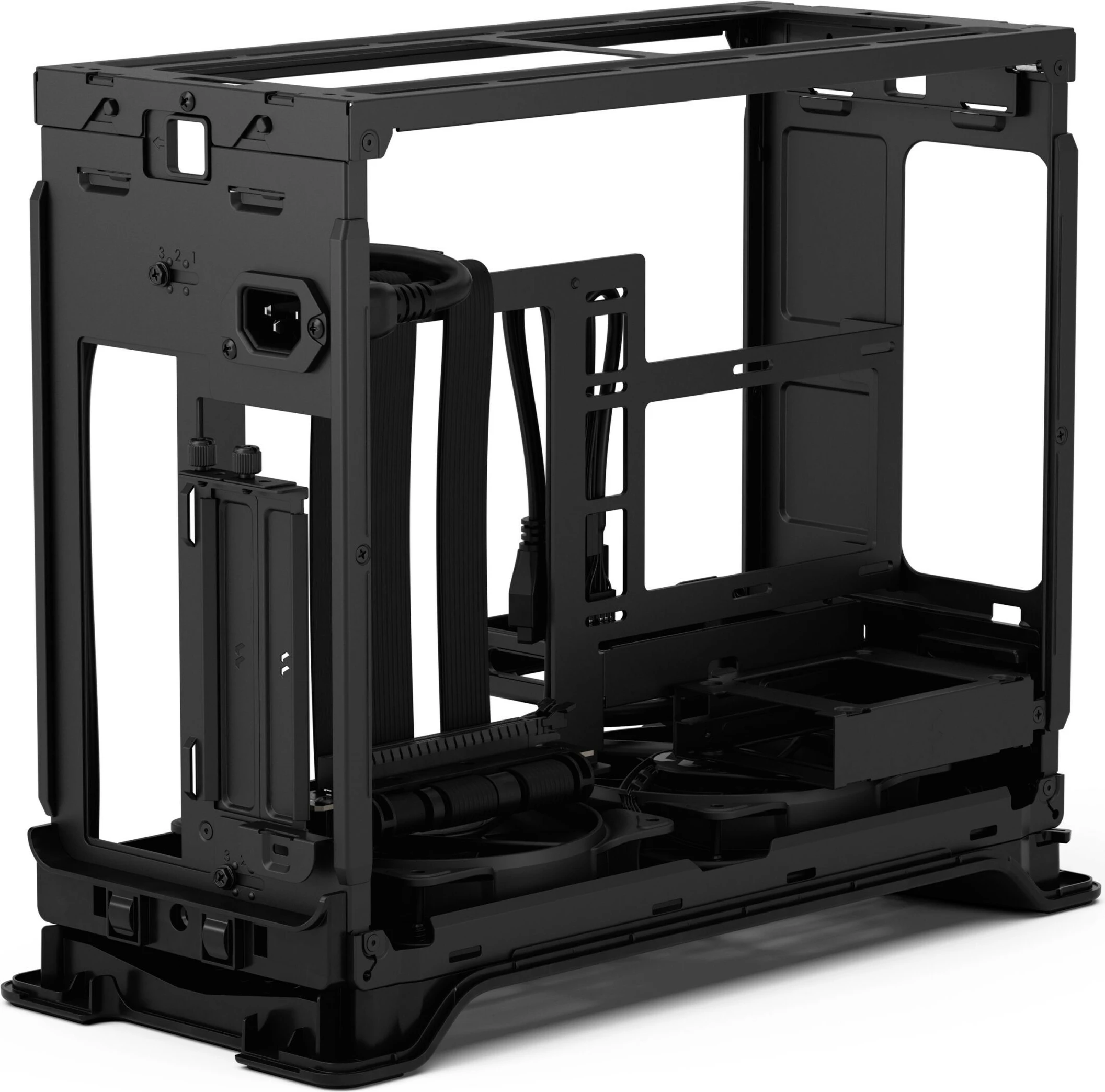 Kasë Fractal Design Era 2, Mini Tower, Silver