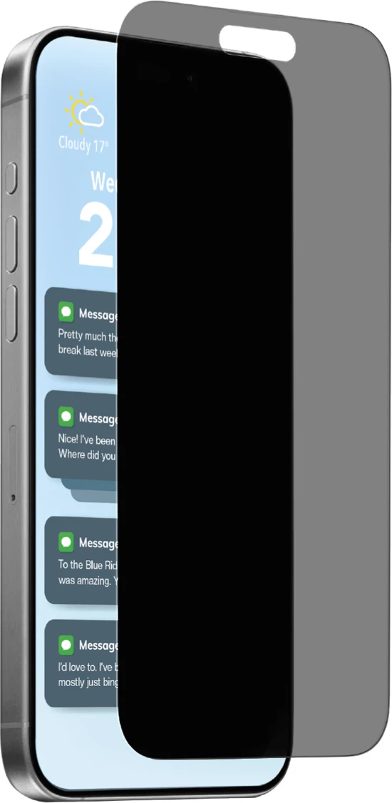 Xham privatësie Puro Privacy për iPhone 17 Air, 9H, 0.04mm