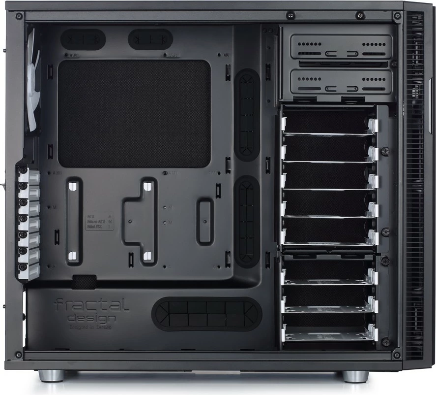 Kasë Fractal Design Define R5, Midi Tower, ATX, micro ATX, Mini-ITX, e zezë