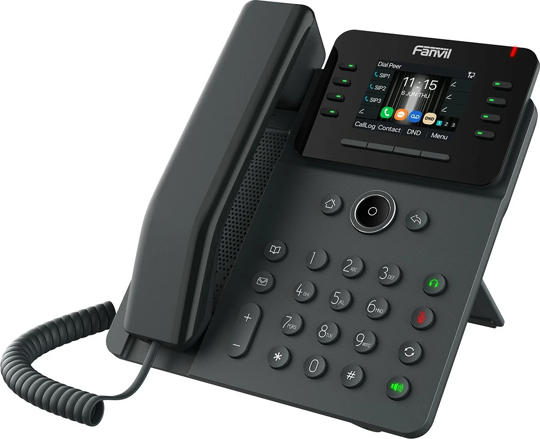 Telefon IP Fanvil V62G, 12 linja, i zi