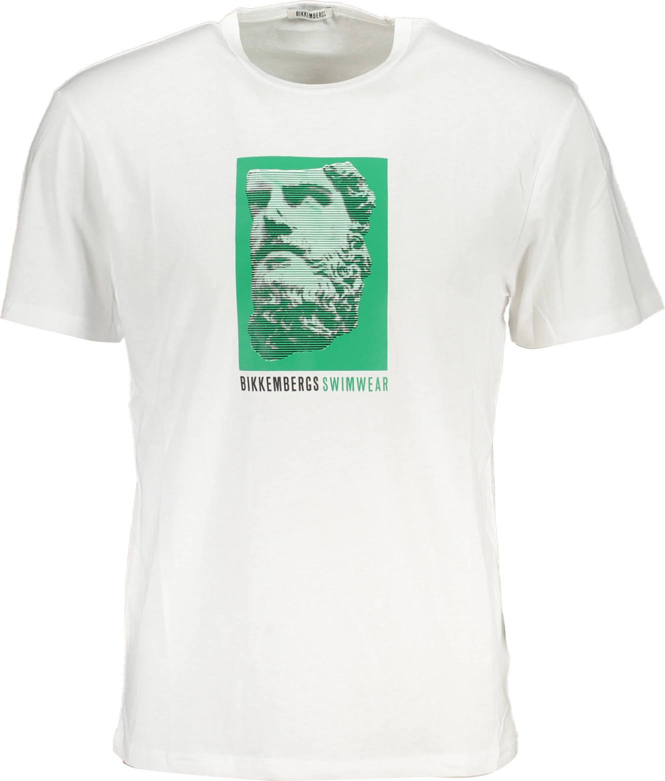 Maicë për meshkuj BIKKEMBERGS, të bardhë