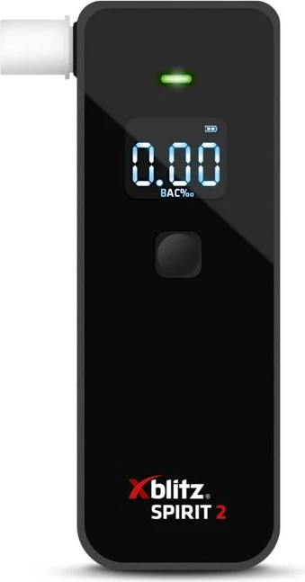 Alkoolmetër Xblitz SPIRIT 2, i zi, 2 copë