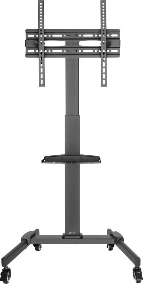 Kasë mobile për TV Techly 365252, 32-55 inç, me rafte AV, e zezë