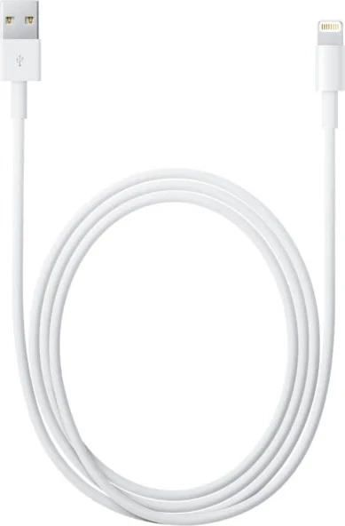 Kabllo karikuese Apple Lightning -USB, 2m, e bardhë
