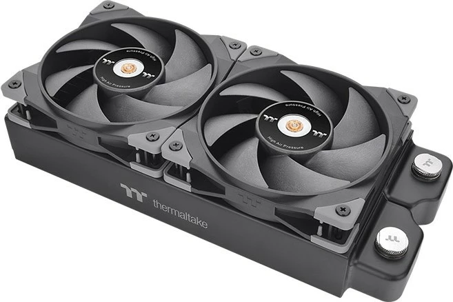 Ventilator kasë Thermaltake GT12 TT Premium Edition 120mm, 3 copë, e zezë