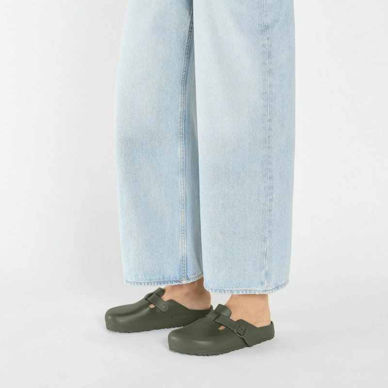 Flip-flopa Birkenstock unisex, të gjelbra