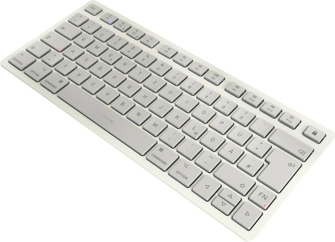 Tastierë Cherry KW 7100 MINI BT, 75%, Wireless, Bluetooth, QWERTZ, Bardhë