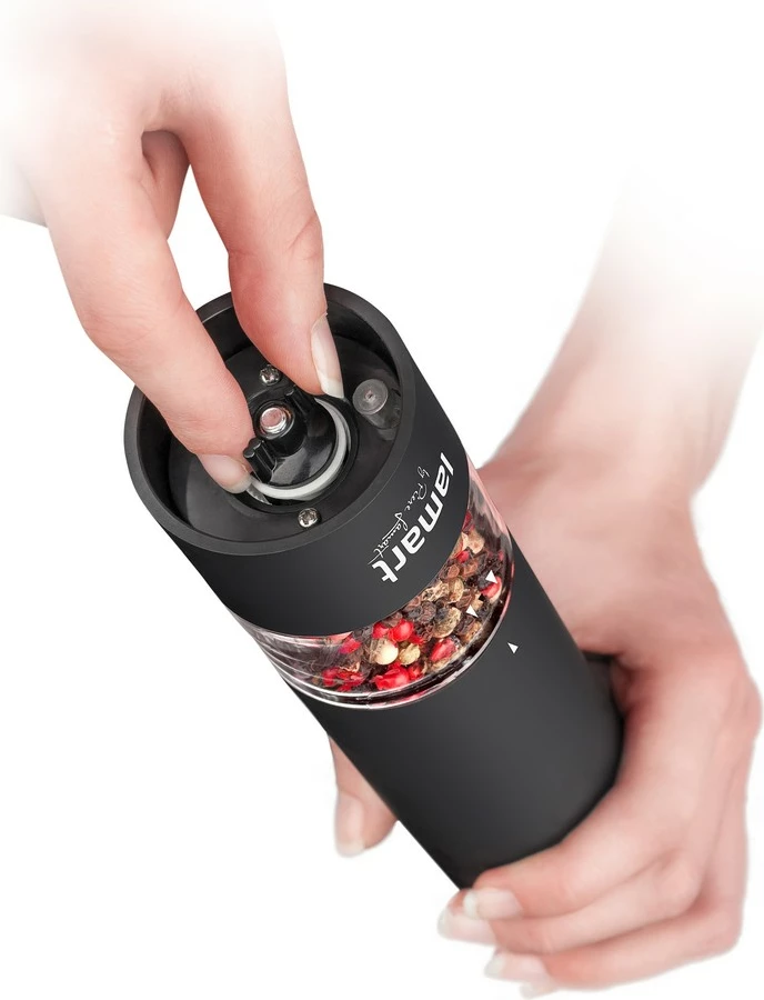 Bluajse elektrike erëzash Lamart LT7021, e zezë, transparente