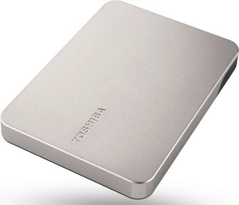 Hard disk i jashtëm Toshiba Canvio Flex 1TB, USB-C/USB-A, hellsilber