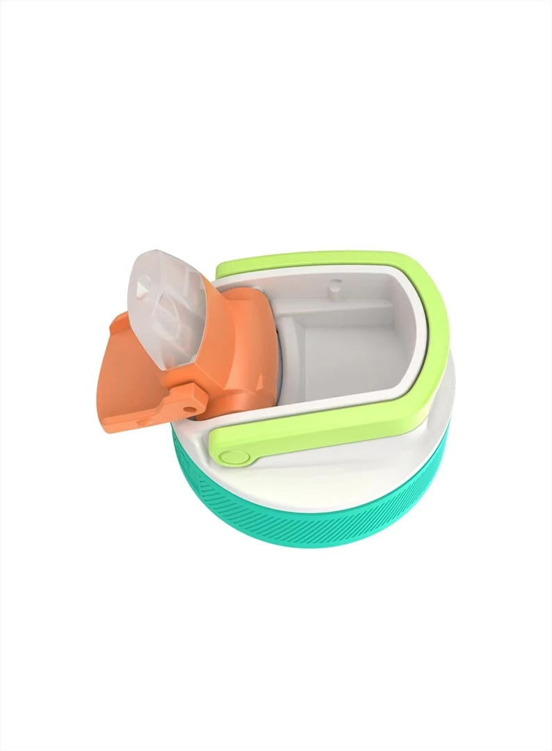 Shishe uji Kambukka Lagoon 400 ml, për fëmijë, Turkuaz