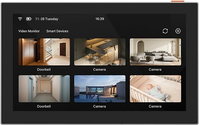 Interkom smart ezviz CS-SD7, wireless, ekran IPS, i zi