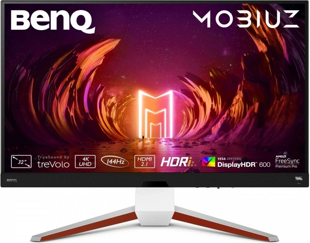 Monitor Benq MOBIUZ EX3210U, 32", 4K UHD, IPS, 144 Hz, Bardhë