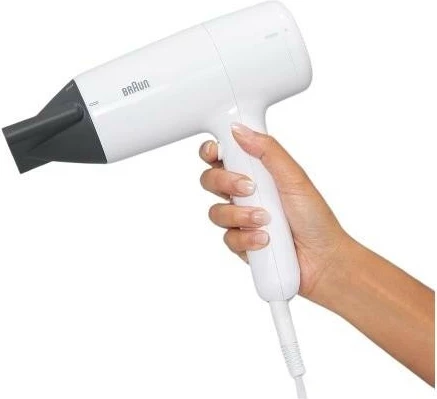Tharëse flokësh Braun HD2.1 HD210E, e bardhë
