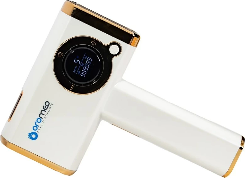 Depilator lazer Oromed ORO-IPL ICE, për trup dhe flokë, i artë