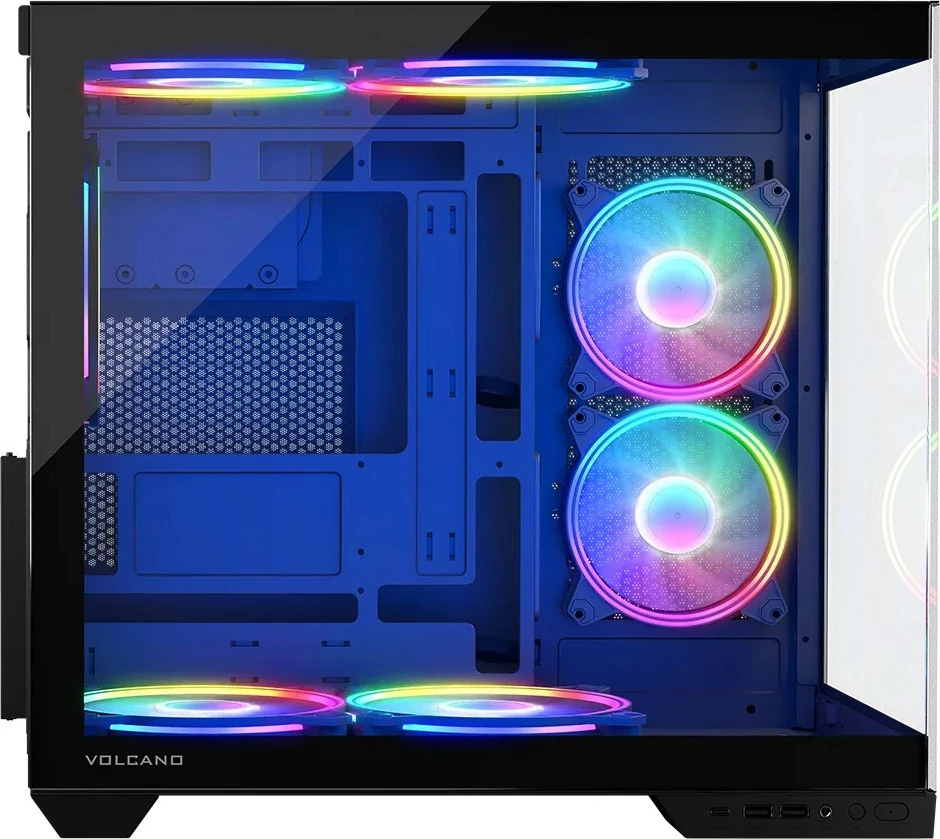 Kasë MODECOM Volcano Panorama APEX ARGB 7F Midi, Gri