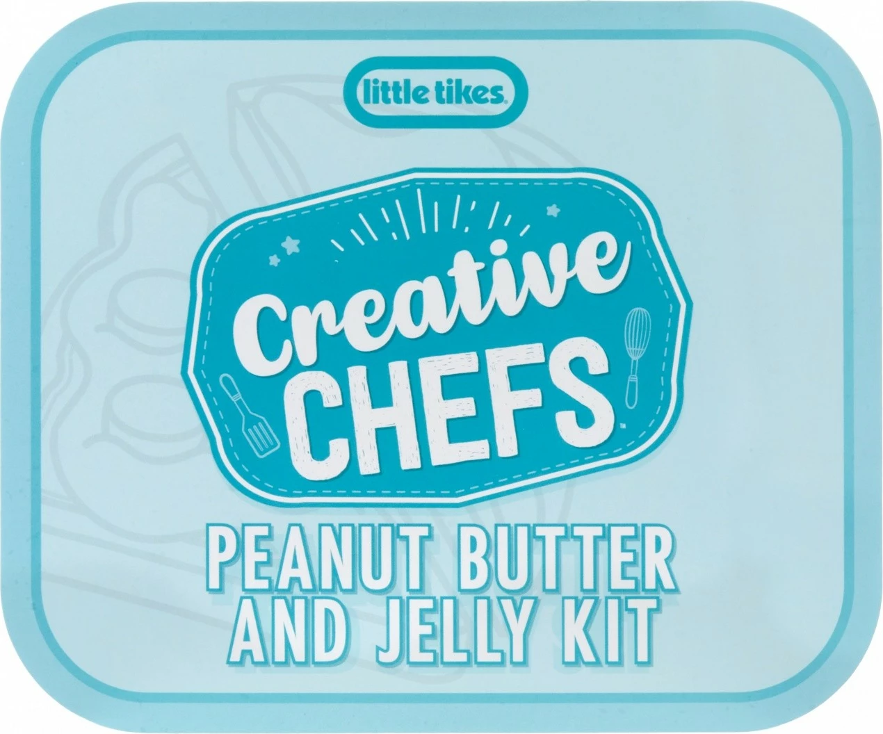 Set lodrash Little Tikes Creative Chefs Sandwiches, gjalpë kikiriku dhe reçel, shumëngjyrësh