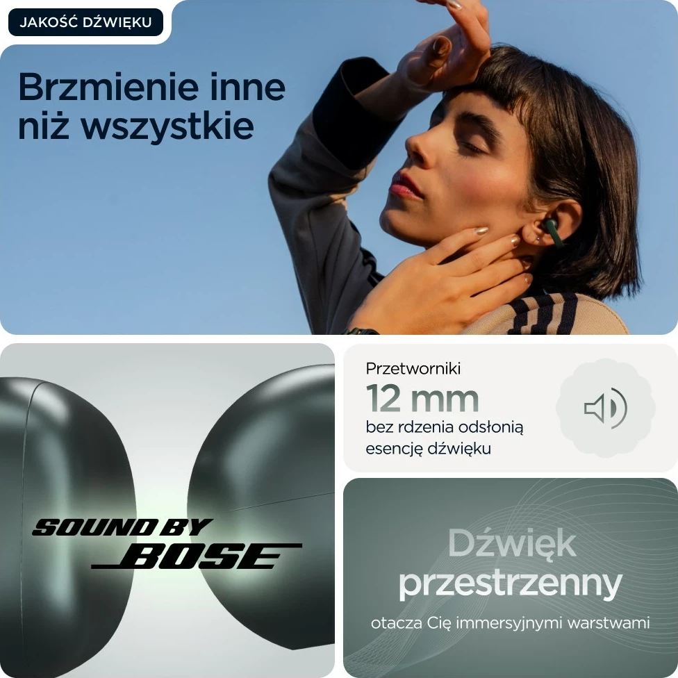 Kufje Motorola moto buds loop, wireless, ear-hook, Bluetooth, e gjelbër