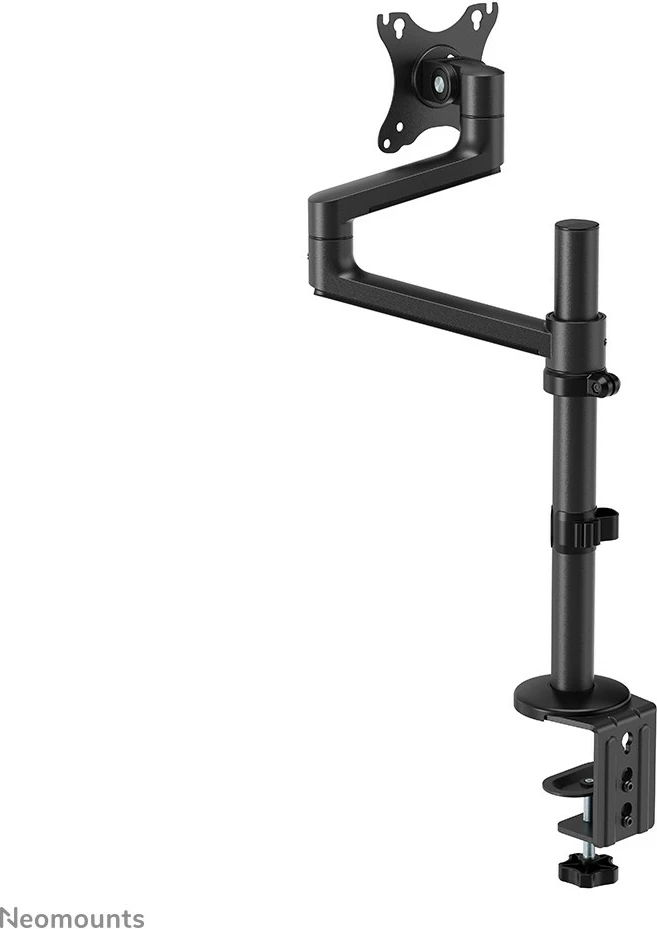 Krah monitori Neomounts DS60-425BL1, 17-27 inç, kapëse/gromet, 8 kg, e zezë