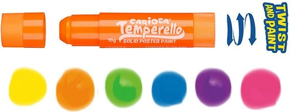 Markerë Carioca Temperello Neon 6 Ngjyra