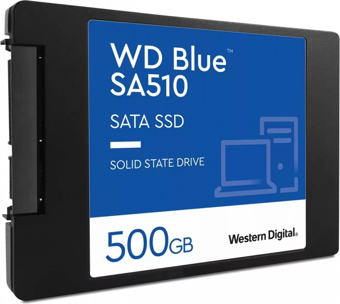 SSD Western Digital WD Blue SA510, 500GB, 2.5 inç, SATA, i zi