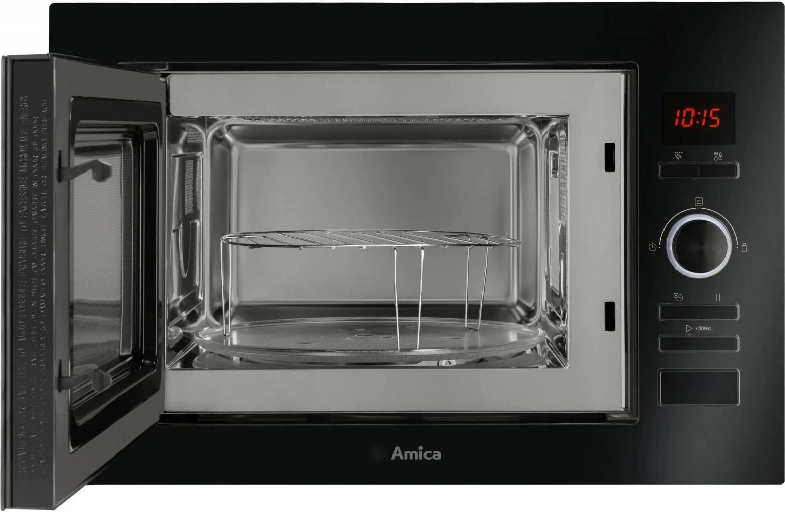 Furrë mikrovale Amica AMMB25E3GB, 25L, Grill, Elektronike, e zezë