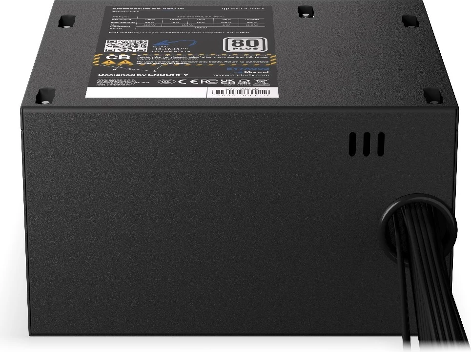 Kasë energjie Endorfy Elementum E5 450 W, e zezë