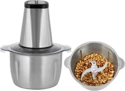 Grirës elektrik HEINRICH'S HMZ 8849 për fruta, perime dhe akull, 2 L, 500 W, Gri