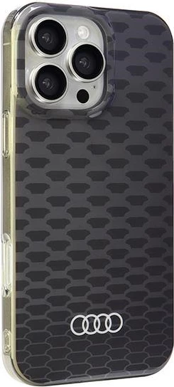 Mbështjellës Audi IML Stitching Pattern MagSafe për iPhone 16 Pro Max 6.9", i zi