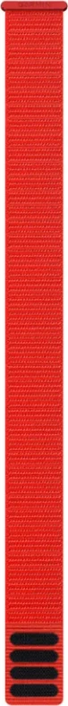 Rrip për smartwatch Garmin UltraFit Nylon Strap, 26 mm, Flame Red