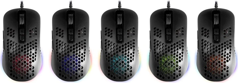Maus Gaming Defender GM-620L, 12800 DPI, 7P RGB