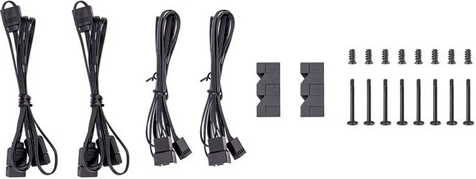 Ventilator për kasë Thermaltake CT120 ARGB 12cm, 2 copë, i zi