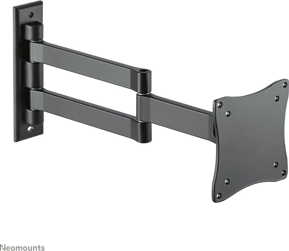 Mbajtës muri Neomounts FPMA-W830BLACK, 75 x 75 mm, 100 x 100 mm, 0 - 140°, 0 - 180°, Alumini, E zezë