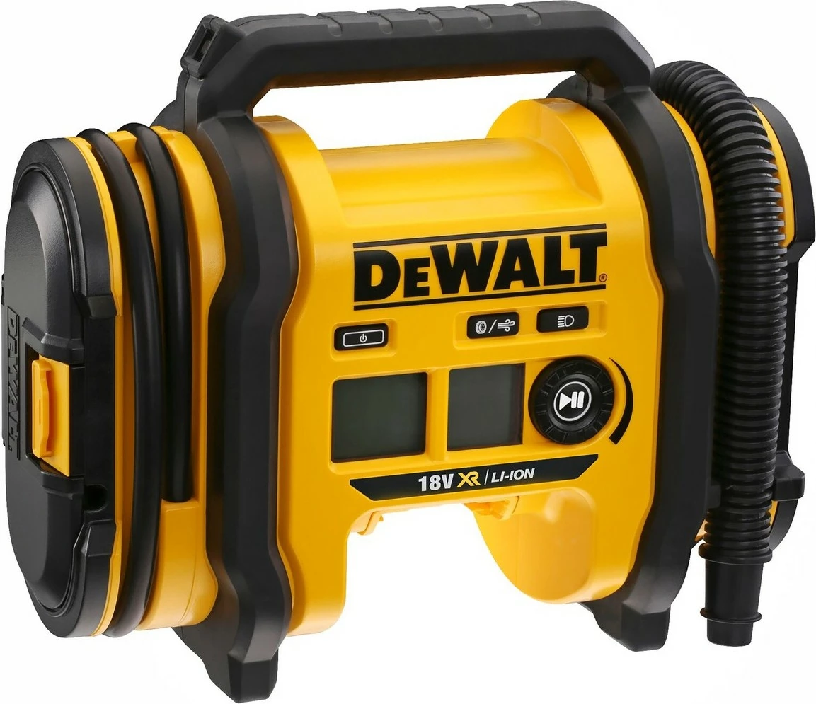Kompresor ajri DeWALT DCC018N, 11 bar, 2.5 kg, zi-verdhë
