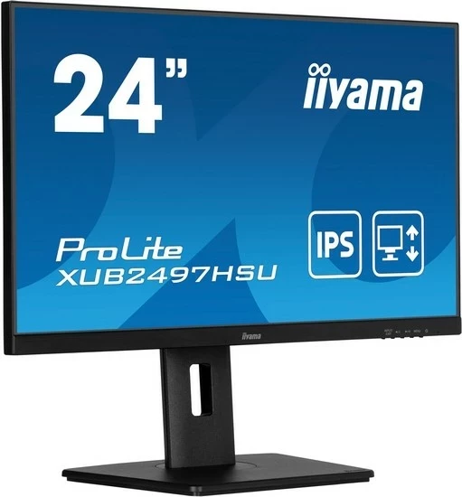 Monitor iiyama Prolite XUB2497HSU-B2, 23.8", Full HD, i zi