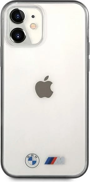 Mbështjellës BMW Sandblast për iPhone 12 mini, hardcase, transparent