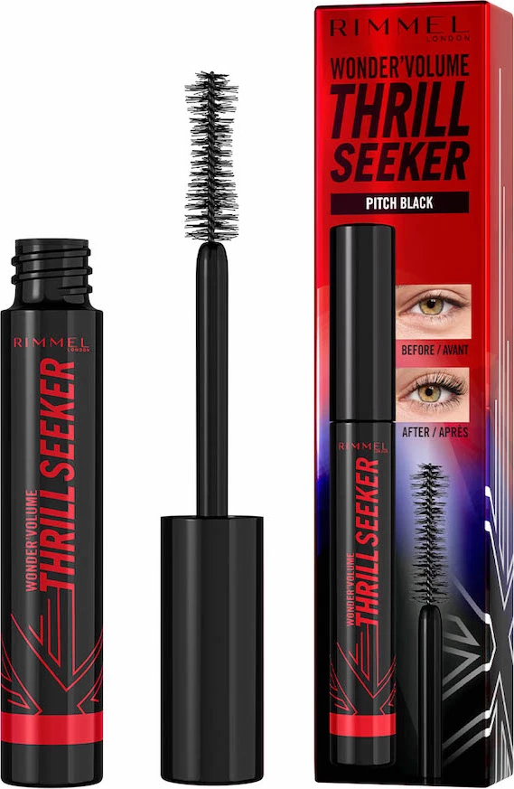 Maskarë Rimmel Wonder Volume Thrill Seeker 004 Pitch Black 8ml
