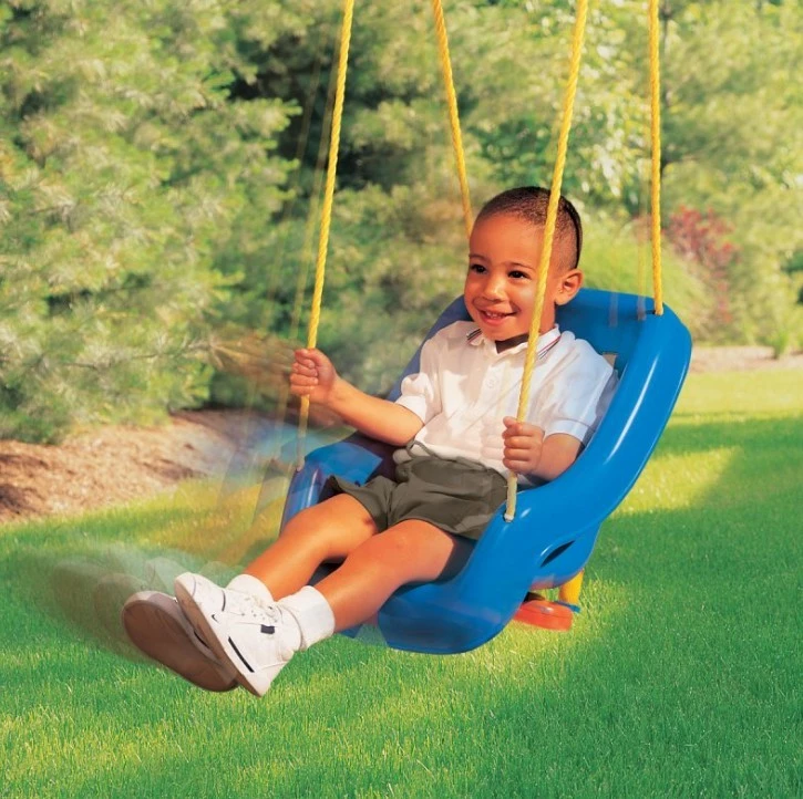 Lëkundës Little Tikes Deep Swing 2-in-1, për fëmijë, Kaltër