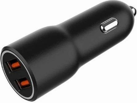 Karikues veture Gembird TA-UC-A2QC36-CAR-01, 2x USB-A QC3.0, 36W, Zi