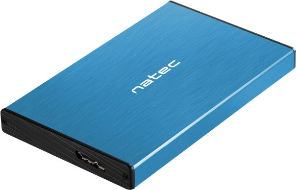 Kasë e jashtme Natec Rhino Go NKZ-1280, 2.5", USB 3.0, Blu
