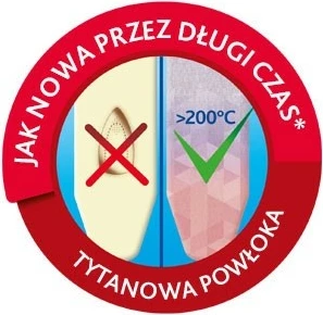 Tavolinë hekurosjeje Vileda Diamond Plus, 120x38 cm, me mbulesë titaniumi, e zezë