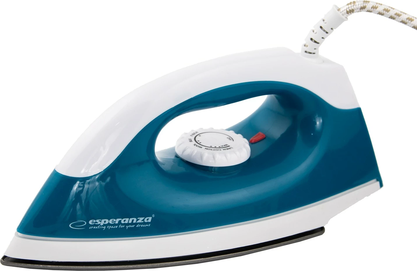 Hekur udhëtimi Esperanza SMOOTHER EHI001, 1200W, Blu/Bardhë