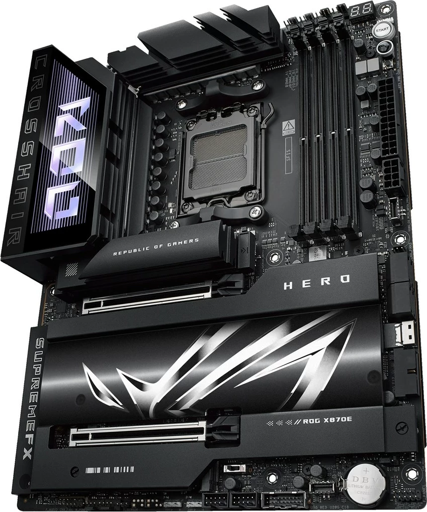 Pllakë amë ASUS ROG CROSSHAIR X870E HERO, Socket AM5, ATX