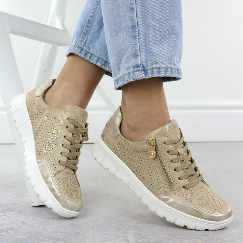 Atlete për femra Rieker, bezhë