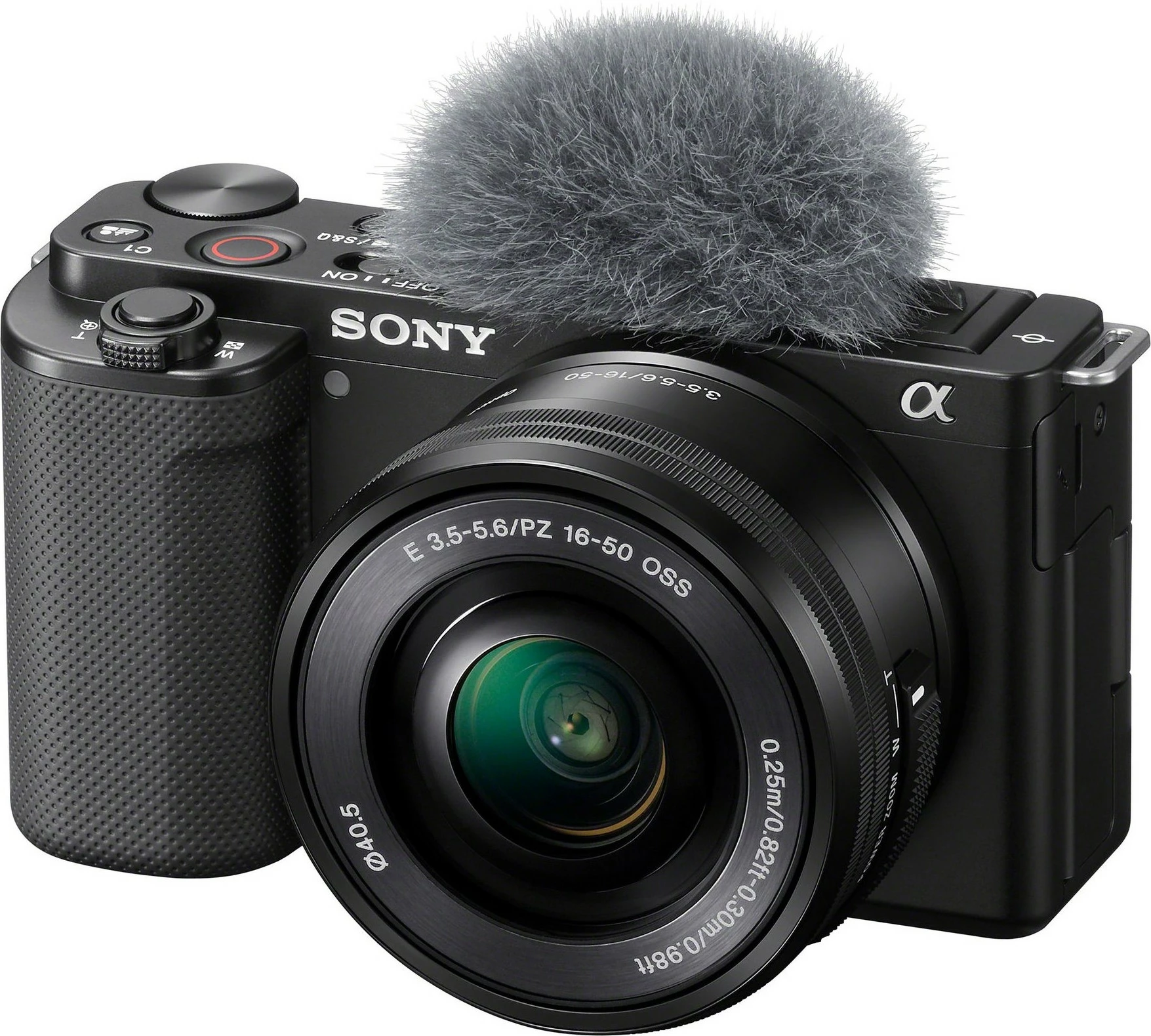 Aparat fotografik Sony α ZV-E10L, 24.2MP, 4K Ultra HD, Ekran me prekje, i zi