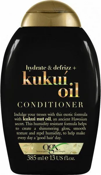 Balsam për flokë OGX Kukui Oil Anti-Frizz 385ml