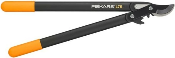 Gërshërë krasitëse Fiskars PowerGear L76, 557 mm, Zezë/Portokalli