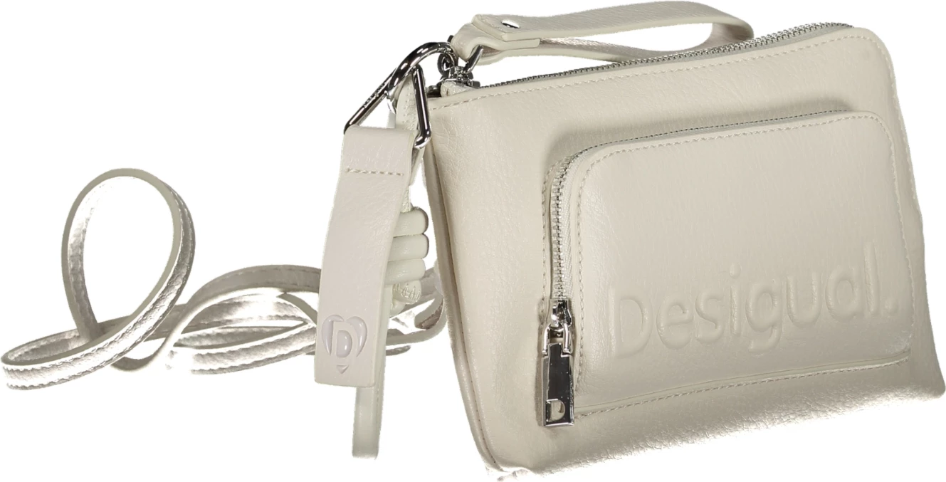 Çantë për femra Desigual, e bardhë