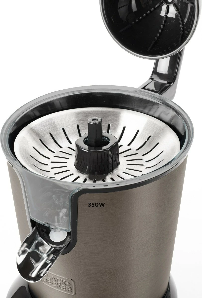 Shtrydhëse agrumesh BLACK & DECKER BXCJ350, 0.4L, 350W, SilverBlack