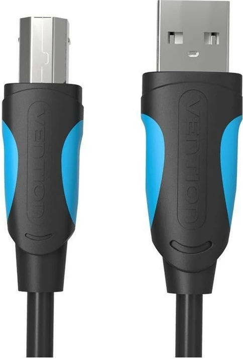 Kabëll Vention USB-A/USB-B, 5m, zi-kaltër